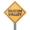 Silicon valley sign Royalty Free Stock Photo