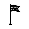 Silicon valley sign Royalty Free Stock Photo