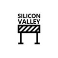 Silicon valley sign Royalty Free Stock Photo