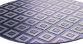Silicon Wafer Microchips, Semiconductor Manufacturing, Technology Royalty Free Stock Photo