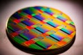 silicone wafer semiconductor manufacturing technology development of future Royalty Free Stock Photo
