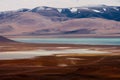 Siling Lake in Tibet Royalty Free Stock Photo