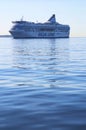 Silja Line cruise ferry Royalty Free Stock Photo