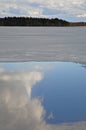 Siljan lake in Mora. Sweden Royalty Free Stock Photo