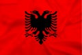 Silk Albania Flag