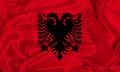 Silk Albania Flag