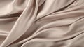 Silk Background With Realistic Details In Taupe Twill Texture