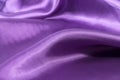 Silk background, texture of violet shiny fabric Royalty Free Stock Photo