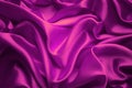 Silk Cloth Background, Pink Satin Fabric Waves Sheets, Abstract