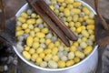 Silk cloth production Royalty Free Stock Photo