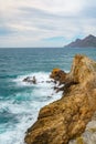 Silk effect, seascape in long exposure