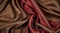 Silk fabric background. Close-up wrinkled fabric background. Royalty Free Stock Photo