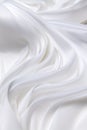 Silk fabric, matte organza, milk color.