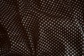 Silk fabric with polka dots Royalty Free Stock Photo