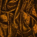 Silk fabric texture with geometric pattern. Many irregular folds. Abstract background best for luxury desing.