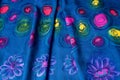 Silk fabrics Royalty Free Stock Photo