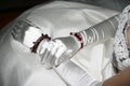 Silk Gloves Royalty Free Stock Photo