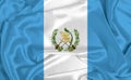 Silk Guatemala Flag