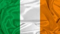 Silk Ireland Flag