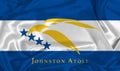 Silk Johnston Atoll Flag