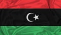 Silk Libya Flag