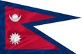 Silk Nepal Flag