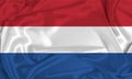 Silk Netherlands Flag