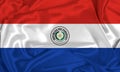Silk Paraguay Flag
