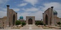 Silk Road Travelling Samarkand Registan Square