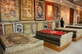 Silk Rugs on Display and for Sale