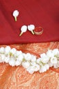 Silk saree Royalty Free Stock Photo