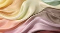 silk satin fabric texture for background. Generative AI Royalty Free Stock Photo