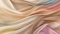 silk satin fabric texture for background. Generative AI Royalty Free Stock Photo