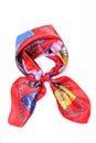 Silk scarf Royalty Free Stock Photo
