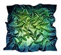 The silk scarf. Texture of silk. Royalty Free Stock Photo