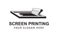 silk screen printing icon