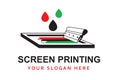 silk screen printing icon