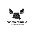 Silk screen printing icon