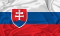 Hodvábna vlajka Slovenska