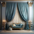 Silk Symphony: Elevating Interior Design with Opulent Drapery