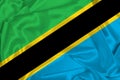 Silk Tanzania Flag
