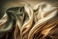 Silk texture background, ai generation