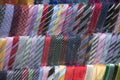 Silk tie on display Royalty Free Stock Photo
