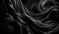 Silk wave pattern, shiny satin elegance, luxury beauty generated by AI Royalty Free Stock Photo