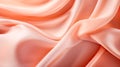 Silk waves background. A close-up of luxurious flowing silk fabric with light and shadow highlighting its smooth texture and rich Royalty Free Stock Photo