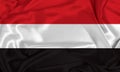 Silk Yemen Flag