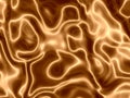 Silky golden waves Royalty Free Stock Photo