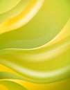 Silky Pear Green Yellow Swoosh