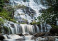 Silky smooth waterfall Royalty Free Stock Photo