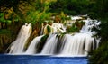 A silky waterfall Royalty Free Stock Photo